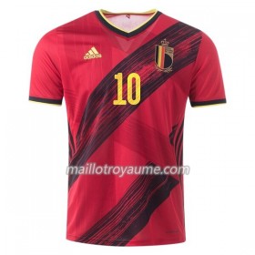 Maillot Foot Homme Belgique Eden Hazard 10 Domicile UEFA Euro 2020
